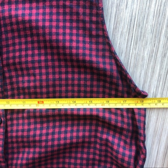 LONG MIDI SLEEVELESS FLANNEL DRESS - Picture 4 of 6